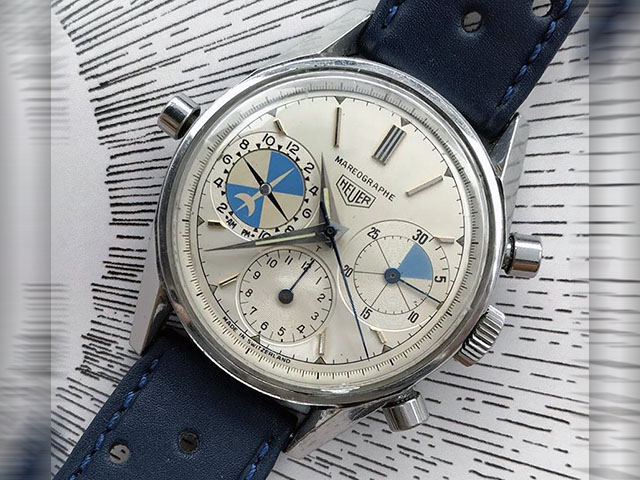 Heuer Carrera 2447 M