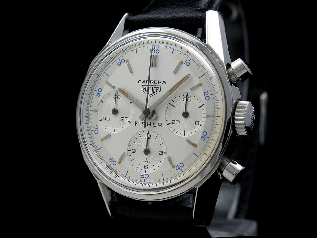 Heuer Carrera 2447 D · Fisher