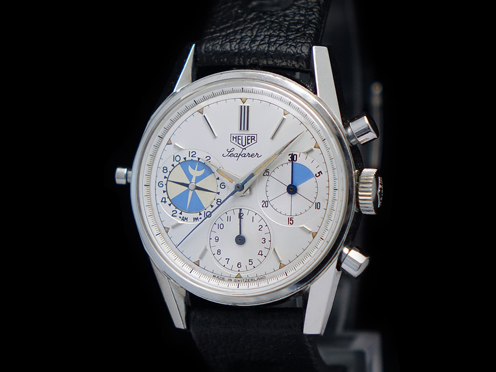 Heuer Carrera 2447 SF · Seafarer
